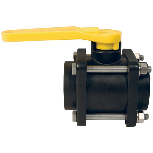 1/2in Poly Bolted Ball Valve