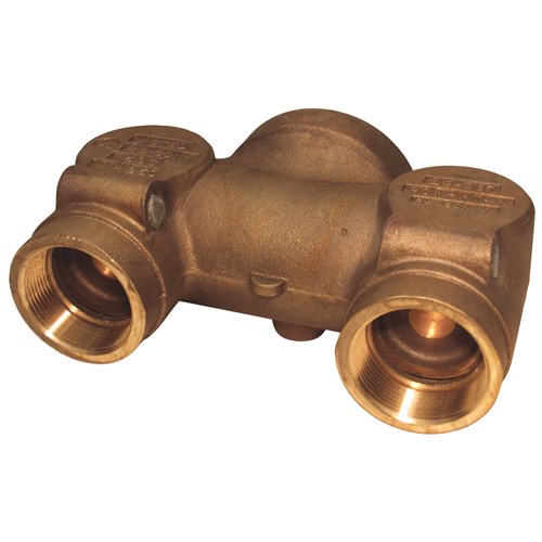 Concealed 2-Way Wall Hydrant Back Outlet