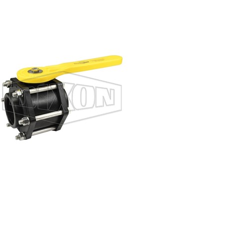 2in 6-Bolt Poly Ball Valve
