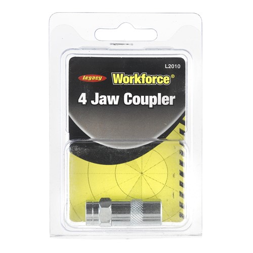 Grease Coupler 4-Jaw
