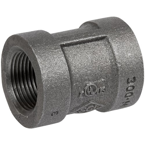 1-1/2IN Pipe Coupler XH Blk