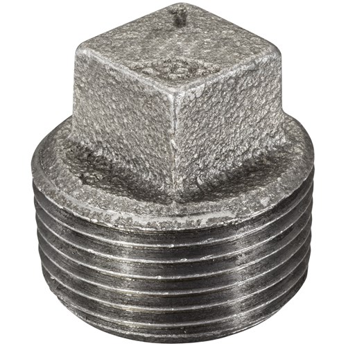 1-1/2IN Pipe Square Head Plug Std Blk