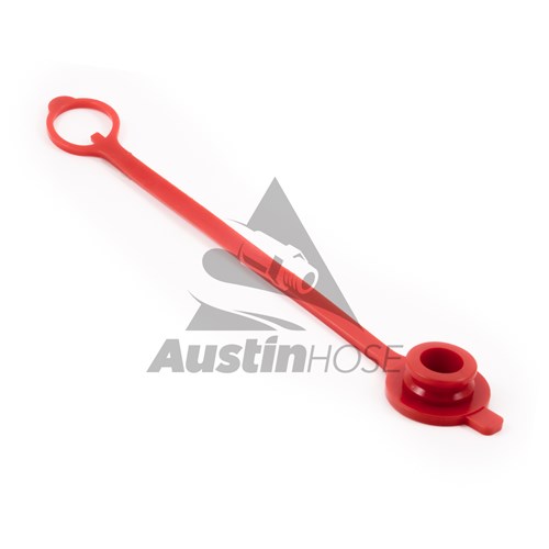 1/2IN Dust Plug for Poppet Style-Red