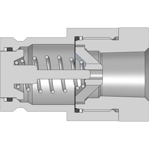 Zylinder Hydraulik Type AS-B Buchse Schweißrohr SR 30,2x60x100 f 