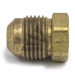 Male Flare Plug Brass
