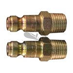 1/4IN Male Plug T-Style, 2/cd