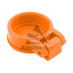 1/2IN Ag Style Flip Top Dust Cover-Ornge