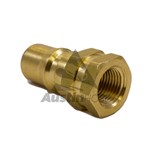 1/4IN Nipple ISO B-Brass w/SS Internals